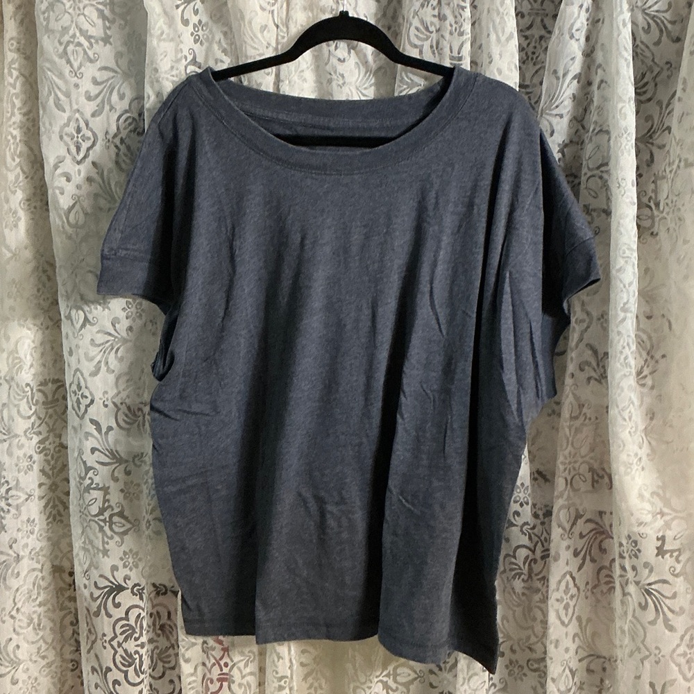 ❤️ Casual Navy Women's Muscle Tshirt